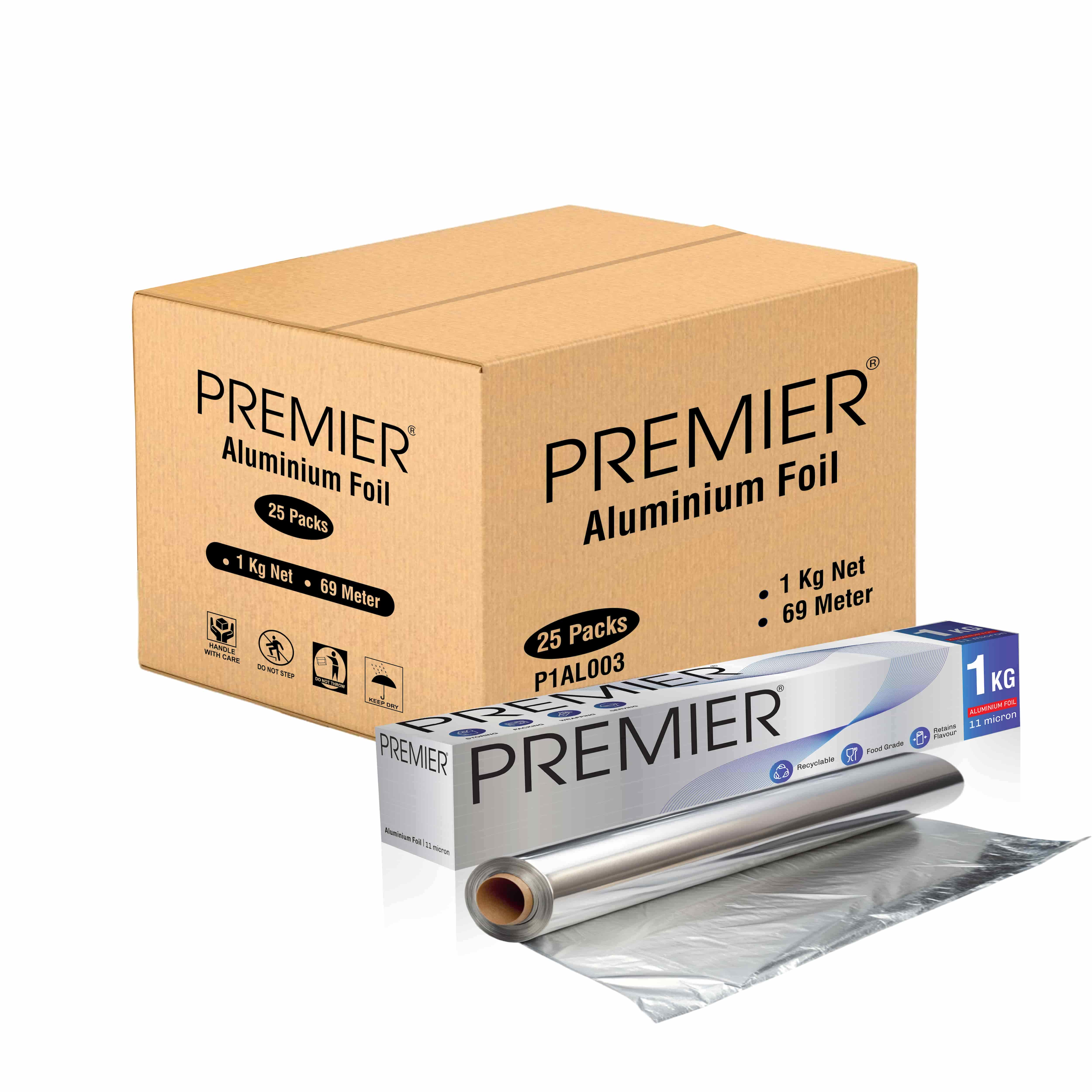 Premier Aluminium Foil - 1Kg Net
